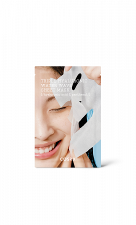 하이드리움 트리플 히아루로닉 워터 웨이브 시트 마스크